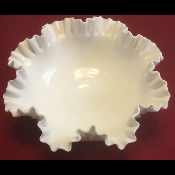 Fenton Hobnail Low Bowl - Picture 3 of 5